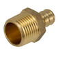 RV Fresh Water PEX Line Adapter Fitting Brass ½" PEX x ½" MPT