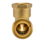 RV Fresh Water Female 90° Elbow Brass ½" Fitting