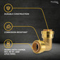 RV Fresh Water Female 90° Elbow Brass Fitting ½"  