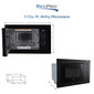 RV Microwave Air Fryer 1.1 cu. ft. Black or Stainless Steel 