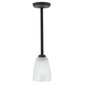 RV 12V Pendant Ceiling Light with Matte Black Finish