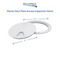 Marine Deck Plate Access Inspection Hatch