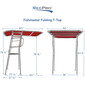 Fishmaster Original Folding T Top Canopy Polished