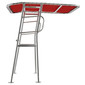 Fishmaster Original Folding T Top Canopy Polished
