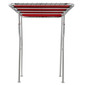 Fishmaster Original Folding T Top Canopy Polished