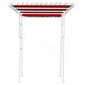Fishmaster Original Folding T Top Canopy White Frame
