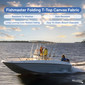 Fishmaster Original Folding T Top Canopy White Frame