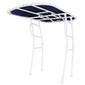Fishmaster Pro Series Folding T-Top Boat Canopy White Frame