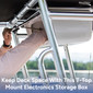 Fishmaster Electronics Storage Box for T-Top Boat Canopy 