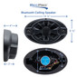 RV Surface-Mount Speaker 14  ¼" Outdoor & Indoor, Bluetooth, Waterproof 