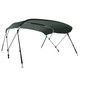3 Bow Bimini Top Boat Cover 30 Series - 32" Height, 60" Length, Width 85"-90"
