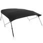 4 Bow Bimini Top Boat Cover 35 Series - 35" Height, 96" Length, 54"- 60" Bimini Width