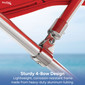 4 Bow Bimini Top Boat Cover 35 Series - 35" Height, 96" Length, 91"- 96" Bimini Width