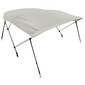 3 Bow Bimini Top Boat Cover 36 Series - 36" Height, 72" Length, 85"- 90" Width