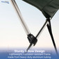 3 Bow Bimini Top Boat Cover 46 Series - 46" Height, 72" Length, 54"-60" Width