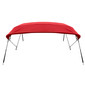 4 Bow Bimini Top Boat Cover 48 Series - 54" Height, 96" Length, 61"- 66" Width