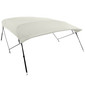 4 Bow Bimini Top Boat Cover 48 Series - 54" Height, 96" Length, 67"- 72" Width