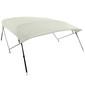4 Bow Bimini Top Boat Cover 48 Series - 54" Height, 96" Length, 91"- 96" Bimini Width