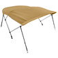3 Bow Bimini Top Boat Cover 46 Series - 46" Height, 72" Length, 73" - 78" Width