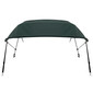 3 Bow Bimini Top Boat Cover 46 Series - 46" Height, 72" Length, 85" - 90" Width