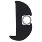 Boat Rub Rail Replacement Kit Flexible Vinyl 50' - 70' Black 1 7/8" x 1 1/8"