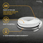 Boat Rub Rail Replacement Kit Semi-Rigid Vinyl 70' White 1 5/8’’ x 3/4’’