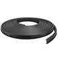 Boat Rub Rail Replacement Kit Semi-Rigid Vinyl 50' Black 1 7/8’’ x 3/4’’