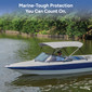2 Bow Bimini Top Boat Cover ST Series - 42" Height, 66" Length, 73"- 78" Width