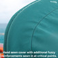 2 Bow Bimini Top Boat Cover ST Series - 42" Height, 66" Length, 73"- 78" Width