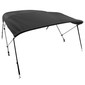 3 Bow Bimini Top Boat Cover 54 Series - 54" Height, 72" Length, 67"- 72" Width