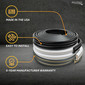 Boat Rub Rail Replacement Kit 60' - 80' Supro-Flex Semi-Rigid Vinyl 2" x 29/32"