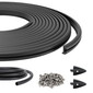 Boat Rub Rail Replacement Kit 50' - 70' Flexible Vinyl1 1/16" x 11/16"