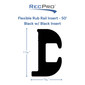 Boat Rub Rail Replacement Kit 50' - 70' Flexible Vinyl1 1/16" x 11/16"