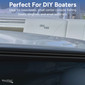 Boat Rub Rail Replacement Kit 50' - 70' Flexible Vinyl1 1/16" x 11/16"