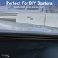 Boat Rub Rail Replacement Kit 60' SuproFlex Semi-Rigid Vinyl 1 5/8" x 7/8"