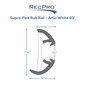 Boat Rub Rail Replacement Kit 60' SuproFlex Semi-Rigid Vinyl 1 5/8" x 7/8"