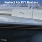 Boat Rub Rail Replacement Kit 60' - 80' SuproFlex Semi-Rigid Vinyl 2" x 1 1/4"