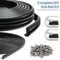 Boat Rub Rail Replacement Kit 60' - 80' SuproFlex Semi-Rigid Vinyl 2" x 1 1/4"