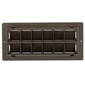 RV Floor Register 4" x 10" Brown Vent