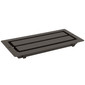 RV Floor Register 4" x 10" Gray Vent