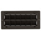 RV Floor Register 4" x 10" Gray Vent