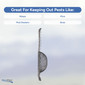 RV Furnace Vent Insect Screen