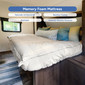 RV King Mattress - 72" x 80" x 10" Thick Memory Foam with Gel Infused Top Layer