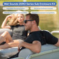 Wet Sounds ZERO Series 10" Subwoofer Enclosure Kit 4Ω