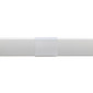RV Crown Molding 86" White Cap and Base Snap Together W/ LED Duct