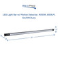 LED Light Bar w/ Motion Detector, 4000K, 800LM, On/Off/Auto