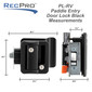 RV Paddle Entry Door Lock Latch with Deadbolt