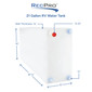 21 & 30 Gallon RV Water Tank Combo BPA Free