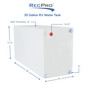 30 & 42 Gallon RV Water Tank Combo BPA Free