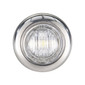 3/4" Clear/Clear LED Clearance Marker Bullet Lights